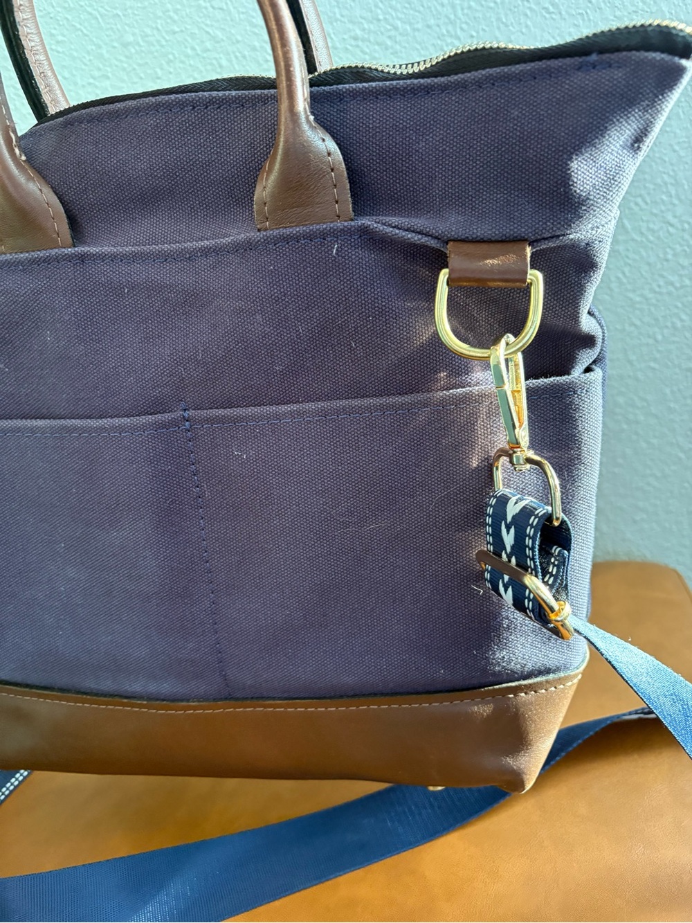 R. Riveter Navy Purse - Picture 7 of 9